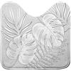 Douceur d'Intérieur Amber Tappeto Contorno Wc, 45 x 45 cm, Microfibra Stampata