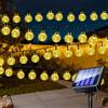 Xcdhemde® Catena Luminosa Esterno-7M/50LED, 8 Modalità Illuminazione, IP65 Impermeabile Perfetta per Giardini, Patii, Terrazze, Feste e Matrimoni, Luci Solari da Giardino
