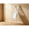 PUR LINE Portasciugamani elettrico alto a forma di scala NTW STAIR Purline