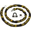 Burg-Wächter Burg-Wachter Sold Secure Gold - Kit catena e antifurto per bicicletta, 3 m, colore: Nero