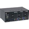 InLine Switch KVM da tavolo - 2 vie - Doppio monitor DP 1.2 - 4K - USB 3.0 - Audio