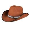 Boland 54370 - Cappello da Cowboy, per Bambini, Colore: Marrone