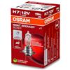 OSRAM NIGHT BREAKER SILVER H7, 100% di luce, lampada da proiettore alogena, 64210NBS, 12V, auto, scatola (1 lampada)
