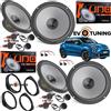 Hertz Evotuning Kit 8 Casse Altoparlanti Hertz K165 Anteriori e Posteriori per Fiat 500L 500X