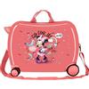 JOUMMA BAGS Minnie Loving Life Trolley da Viaggio Cavalcabile Abs 4 Ruote