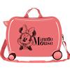 JOUMMA BAGS Minnie In Love Trolley Cavalcabile ABS 4 Ruote