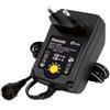NIMO Alimentatore elettronico stabilizzato 1,5A universale con uscita 3 V A 12 V