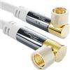 KabelDirekt - Cavo SAT, Antenna TV, Coassiale - Angolato a 90° - 5 m - Cavo Satellitare 4K, connettore F - Disponibile in 0,5-30 m (radio/TV, DVB-T, DVB-C, DVB-S/DVB-S2, internet, bianco)
