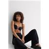 Intimissimi Reggiseno Balconcino Ilenia In Microfibra Ultralight Nero