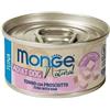 Monge Dog Natural Tonnetto Striato con Prosciutto Lattina 90g