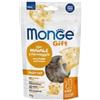 Monge Gift Snack Cat Appetito Difficile con Maiale e Formaggio Filled and Crunchy 60g