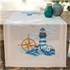 VERVACO Kit Punto Croce Prestampato Centrotavola MARINA Biancheria Da Tavola Set Fai Da Te Creativo ca. 40 x 100 cm Kit Hobby Creativi Adulti Casa Decor Cross Stitch Runner