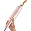 TYMO Arricciacapelli Automatico Professionale - Ferro Arricciacapelli Automatico per Grandi Ricci 25mm TYMO Curlpro Plus Beach Waves Piastra Boccoli per Lunghi Capelli Hair Curler Anti-Scaldatura Oro Rosa