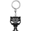Funko Pop! Keychain: Marvel - New Classics - Black Panther - Mini Figura in Vinile da Collezione Novità Portachiavi - Riempitivi per Calze - Idea Regalo - Comic Books Fans