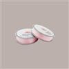 LUCGEL Confezione Doppio Nastro in Raso Rosa Chiaro per Scatola Regalo 25 mm 50 mt 2 pezzi