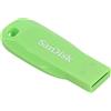 SanDisk SDCZ50C-032G-B35GE 32 GB Cruzer Blade USB 2.0 Flash Drive - Electric Green