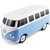 BRISA VW Collection Volkswagen Altoparlante portatile cassa speaker Bluetooth senza fili wireless Capervan T1 Bus (Scala: 1:20/Bus Classico/Blu)