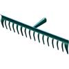 LEBORGNE - Rastrelli Duopro 16 denti Curvi senza Manico - Utensili da giardino - Rastrelli - Per rastrellatura, livellamento, diffusione - Professionisti BTP e Giardinaggio