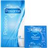 PASANTE PASSION ex Ribbed - Preservativi stimolanti - 12 profilattici