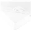 Rosa Prima Infanzia Lenzuolo con Angoli per Letto Bambino 65 x 128 cm - Bianco