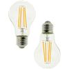 Blaupunkt Lampadina LED E27 Filamento Vintage - Bulbo A60 - Decorativo - Retro - 8W - Sostituzione di 75W - Bianco Caldo 2700K - Luce a Risparmio Energetico - Lampada - Pacco da 2