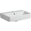 GEBERIT - SELNOVA COMPACT LAVABO 65 CM. SOSPESO MONOFORO IN VETROCHINA BIANCO 501.890.00.7