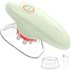 LeaderPro Massaggiatore Anticellulite Elettrico Professionale, con Massaggio a Ventosa, EMS e Luce Rossa, 3 Livelli Regolabili, 2 Coppette, per Corpo e Viso, Effetto Lifting, Rassodante e Circolazione, Verde