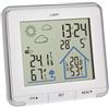 TFA Dostmann stazione meteo con sensore esterno, radiocontrollata Life, 35.1153.02, digitale, con previsioni del tempo, temperatura e umidità interna e esterna, bianca