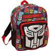 Transformers Zaino ufficiale per ragazzi per il rientro a scuola dell'asilo bambini grande capacità Autobots Bumblebee, Optimus Prime e Megatron zaino sportivo borsa pranzo borsa da viaggio borsa da
