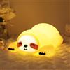 CoolGift Mart Regalo ricaricabile USB, luce notturna silicone animale, touch e timer, adatta allattamento, lettura, lavoro, sonno, bambini