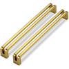 SYZOW 6 Pezzi Oro Cabinet Pulls 192mm Hole Centers Kitchen Cabinet Maniglie Lega di Zinco Vintage Cassetto Pulls