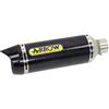 Arrow Terminale di Scarico Thunder carbonio con fondello carby Per