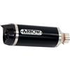Arrow Terminale di Scarico Arrow Thunder alluminio Dark con fondel