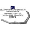 Arrow Collettori Catalitici Omologati Arrow Versione Bassa Per Yam