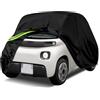 tivekeo Telo Copriauto Sostituzione per Citroen Ami/Opel Rocks-e/Electric/Fiat Topolino 2020-2024, Copertura Auto Protettiva Dell'auto, Telone per Auto Garage Completo Impermeabile Strisce Riflettenti