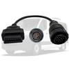 AMHTDOL Adattatore OBD2 per Benz cavo OBD1 14 pin a OBD2 16 pin, compatibile con il connettore a 14 pin dei veicoli Mercedes-Benz Sprinter, funziona con OBD2 ELM327