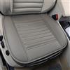 MYMM Protezione sedile auto, confortevole e traspirante Four Seasons generale in cuoio bambù carbone interno respirabile, auto accessori, tappetino coperchio per ufficio sedia (Grigio)