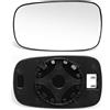 TTCR-II 1PC Compatibile con Vetro Specchietto Riscaldato Renault Clio III 2005-2008/Megane II 2002-2008/Grand Scenic 2003-2009 Specchietti Riscaldati, Specchietto Retrovisore Scenic 2-Sinistra/Destra