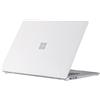 Se7enline Compatibile con Microsoft Surface Laptop 4 Case 2022 2021 2019 2018 13.5 per Surface Laptop 5/3/2 Modello 1769/1867/1958/1950 con custodia rigida in materiale Alcantara, trasparente opaco