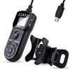 JJC Telecomando Intervallometro Scatto Remoto LCD Timer con Treppiedi del Morsetto per Nikon Df/D600/D610/D750/D3300/D5100/D5200/D5300/D5500/D5600/D7000/D7100/D7200/D7500/P7800 Sostituzione MC-DC2