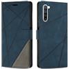 SONWO Cover per Oppo Find X2 Lite, Flip Caso in PU Pelle Case Cover Custodia con Slot per Schede e Supporto Stand per Oppo Find X2 Lite, Blu
