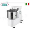 Impastatrice a spirale da 25 Kg con testa fissa, vasca da litri 32, V.400 3, kW 1,5, dim. mm 769x420x752h