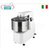 Impastatrice a Spirale da 16 Kg con vasca da litri 20, linea LIGHT, adatta per impasti teneri, V.230 1, kw 0,37, peso 52 kg, dim.mm 660x380x648h