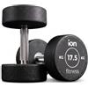 ION fitness Manubri rotondi in Gomma ION fitness (paio) - 17.5kg