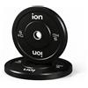 ION fitness Disco Olimpico Bumper Nero ION fitness - 5kg