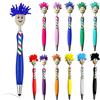 HOMURY 12 Penne a Sfera in Microfibra per Pulizia Schermo, Divertenti e Creative con Pressione, Topper, Regalo per Adulti e Bambini (12 Colori)