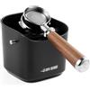 MHW-3BOMBER Coffee Knock Box Per Versare fondi di caffè 18 tazze 1.2L Con Barra In Acciaio Inox e Cuscinetti Antiscivolo Anti-impatto Durevole Espresso Accessorie GB5967B