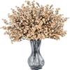 AMLUCKS Fiori artificiali in seta per bambini, giglio della valle, si sente reale, per vaso, casa, ufficio, interni ed esterni, giardino, decorazioni per feste