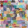 ETHEL 100 adesivi motivazionali unici per adulti e adolescenti - Adesivi in vinile impermeabili e ispiranti per bottiglie d'acqua, laptop, vision board