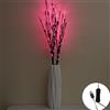 Ulalaza Lampada con ramo da 77 cm con 6 rami e 120 lampadine a LED Alimentata tramite USB Rami di salice illuminati a LED Utilizzare per riempire vasi per decorazioni natalizie per interni ed esterni